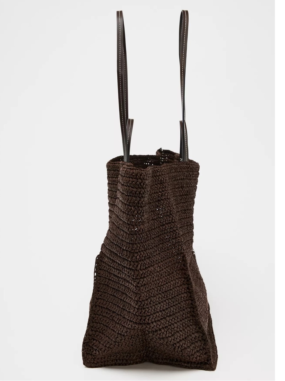 ZARA WOVEN TOTE BAG - Picture 4 of 6